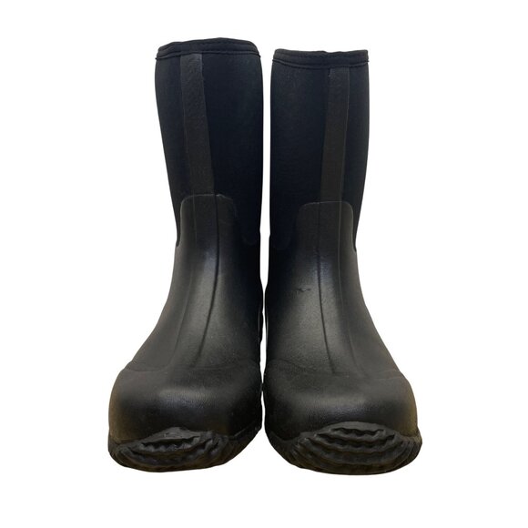 Statesman Unisex Black Rubber Field Runner Waterproof Insulated Boots Sz M11/W12 - Picture 2 of 11